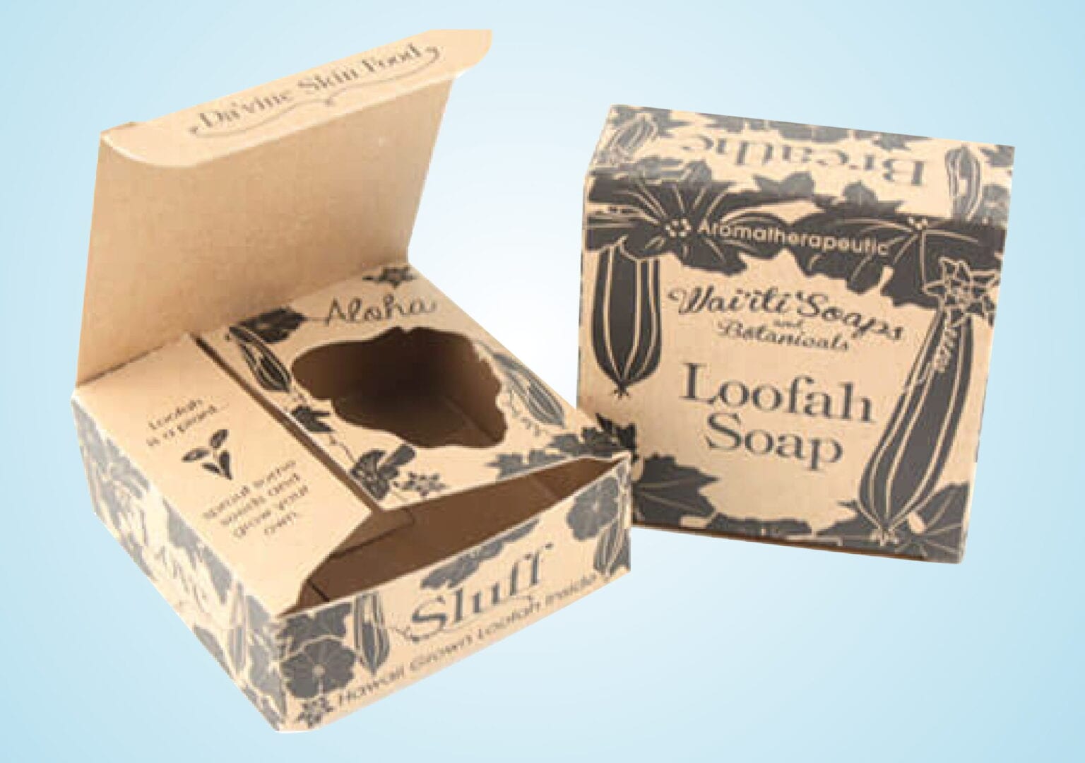 Custom luxury Soap Boxes Silver Edge Packaging