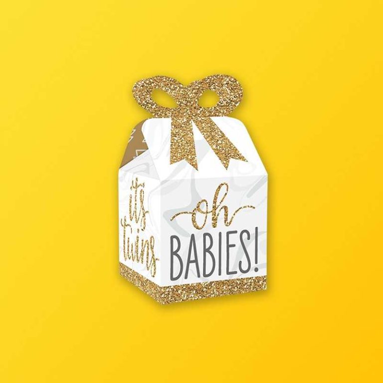 Custom Baby Packaging Gift Boxes Baby Boy and Girl Gift Box