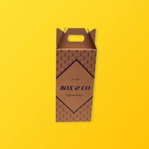 Custom Beverage Boxes with Handle