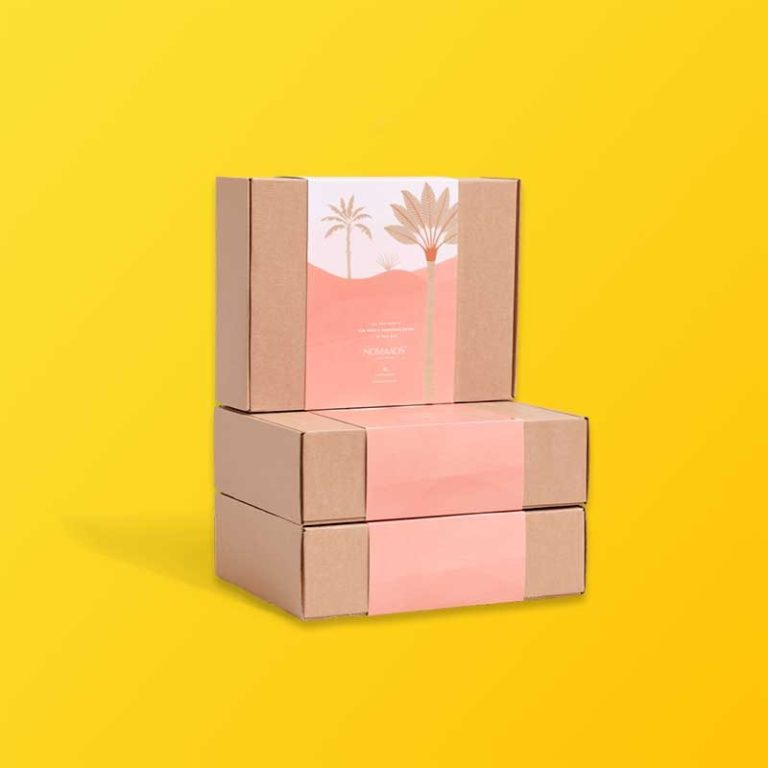 Custom Cardboard Shipping Boxes Silver Edge Packaging