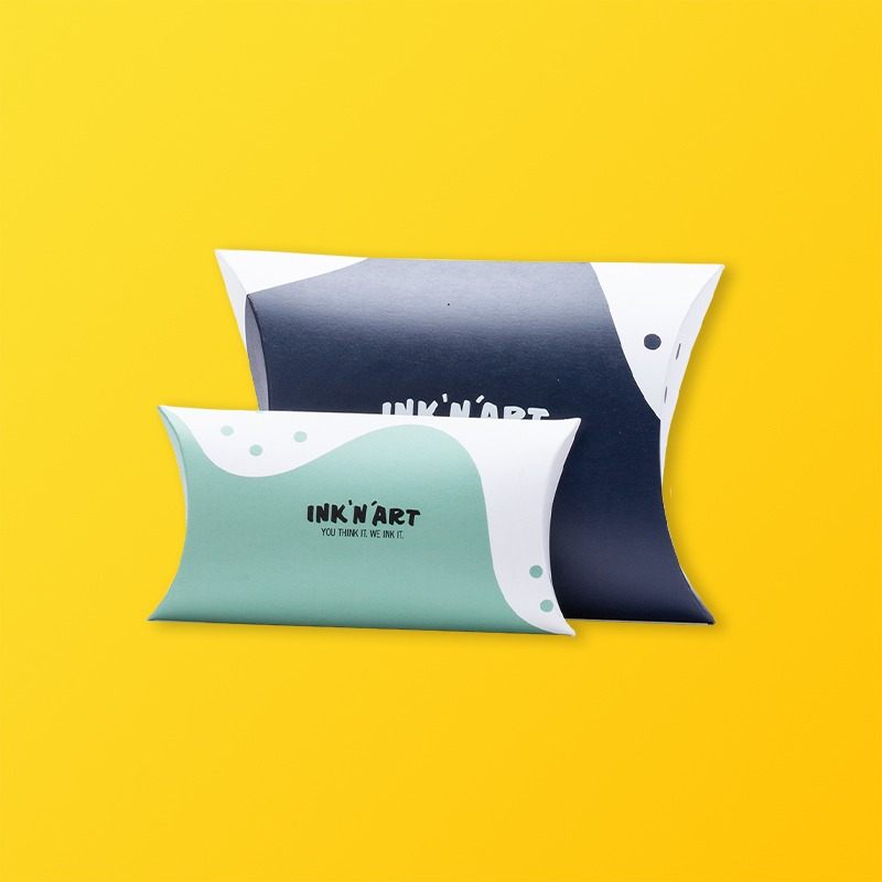 Custom Design Gift Pillow Boxes