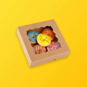 Custom Design Kraft Bakery Boxes