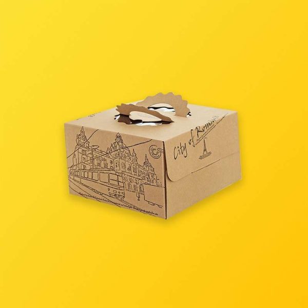 Custom Design Kraft Bakery Boxes