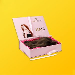 Custom Design Rigid Hair Extension Boxes