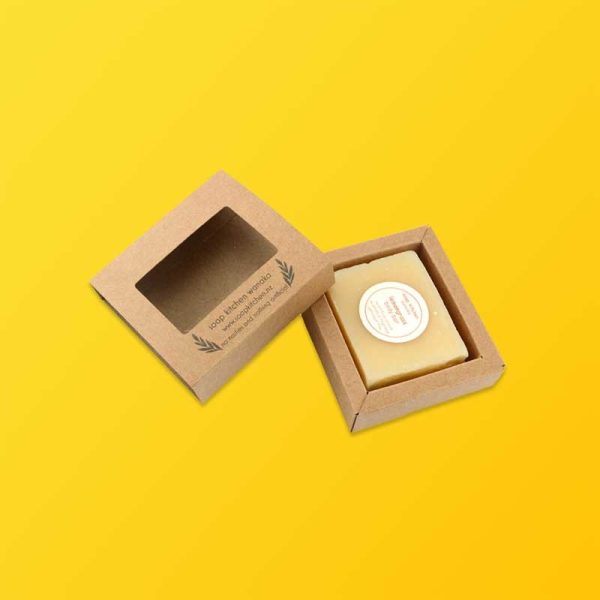 Custom Die Cut Kraft Boxes Silver Edge Packaging