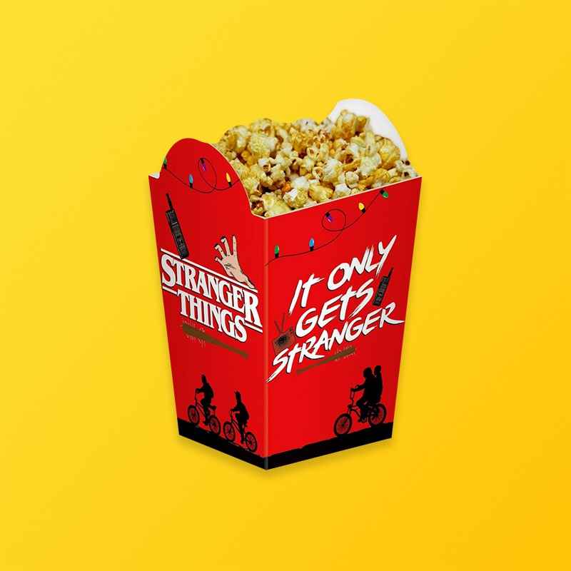 Custom Digital Printed Popcorn Boxes