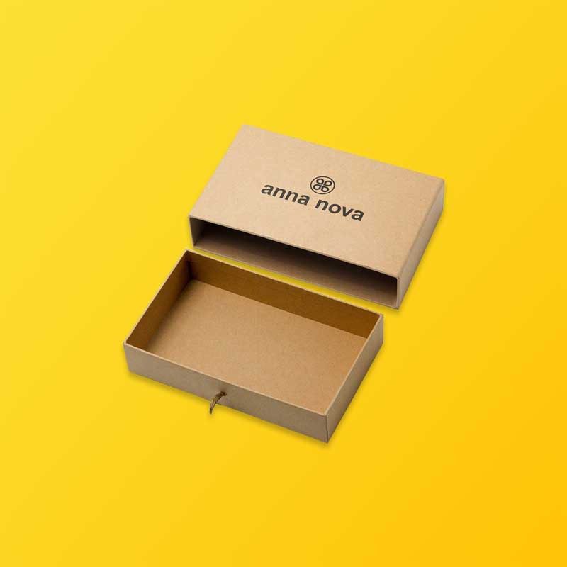 Custom Eco Friendly Corrugated Paper Box Black Cardboard Shipping Box