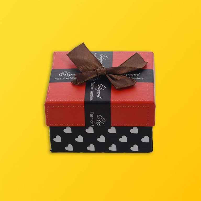 Custom Jewelry Gift Boxes Silver Edge Packaging