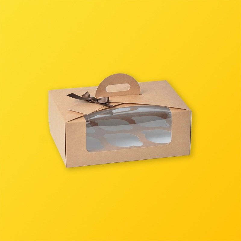 Custom Kraft Eco Friendly Cake Boxes