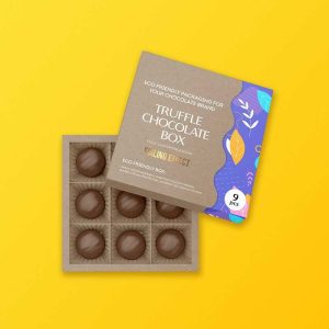 custom kraft chocolate boxes