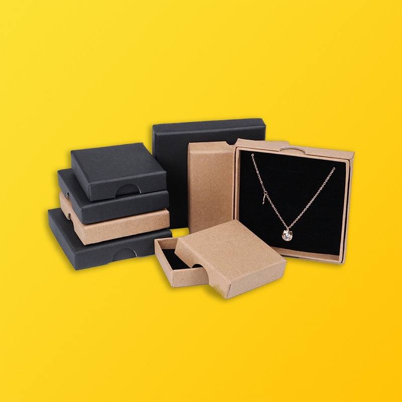 Custom Kraft Jewelry Boxes