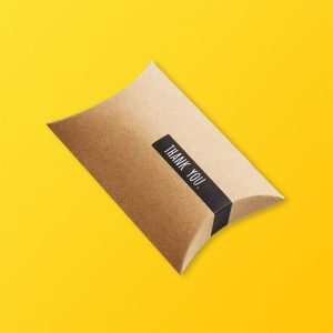 Custom Kraft Pillow Boxes