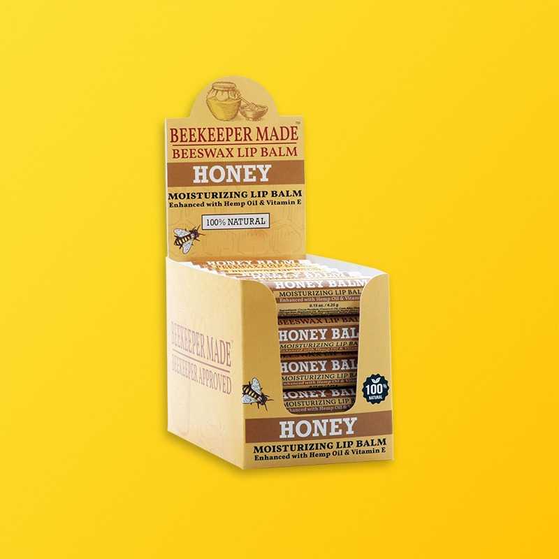 Honey Beeswax Lip Balm - Beekeeper Made & Beekeeper Approved