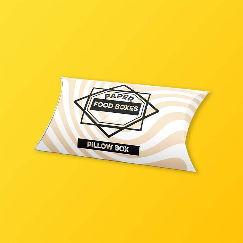 Custom Pillow Boxes with Your Logo