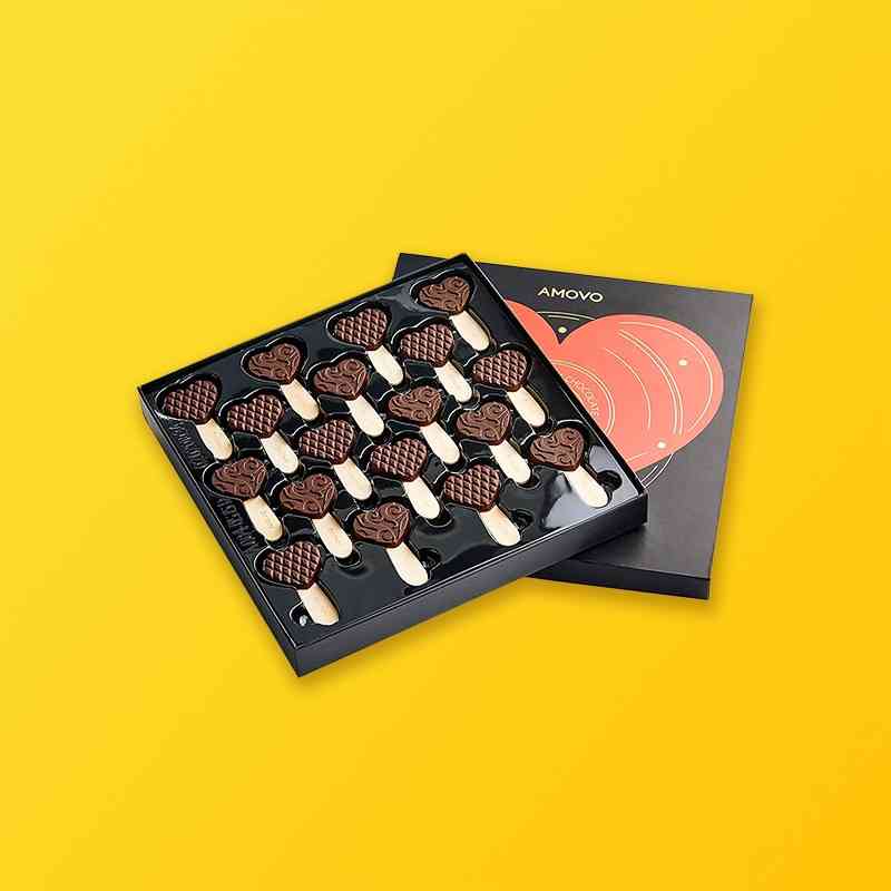 Custom Printed Chocolate Rigid Boxes