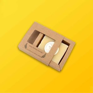 Custom Printed Soap Boxes with diecut window