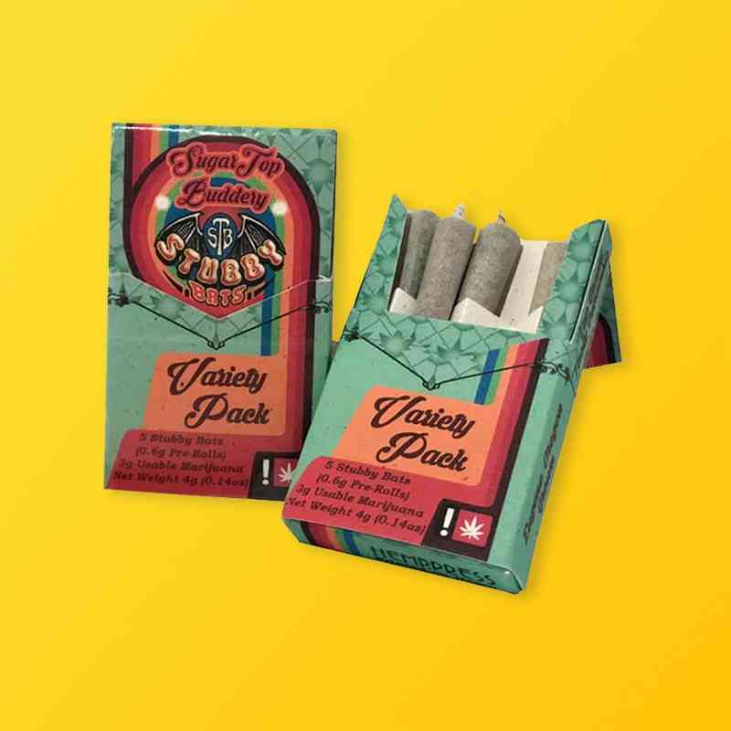 Custom Unique Shaped Pre Rolls Joints Packaging