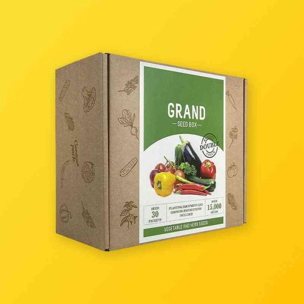Custom Vegetable Seed Boxes