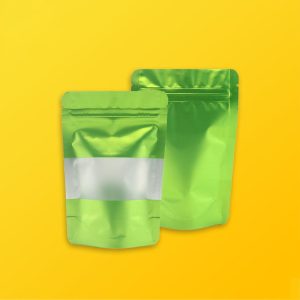 Foil Mylar Pouch Bag For Food with PVC window