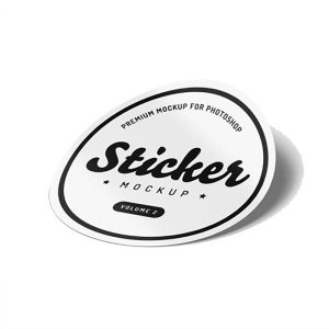 Custom Circle Transparent Color Sticker