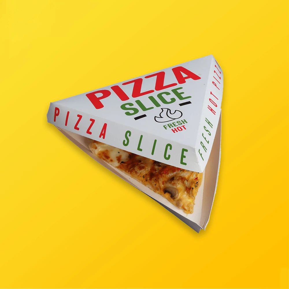 Pizza slice clearance box