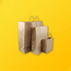 Custom Brown Kraft Bags