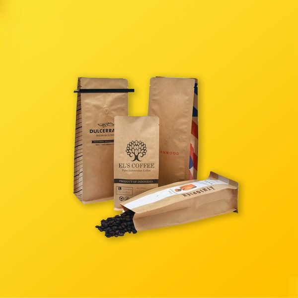 Custom Coffee Bags at cheap wholesale price Silver Edge Packaging