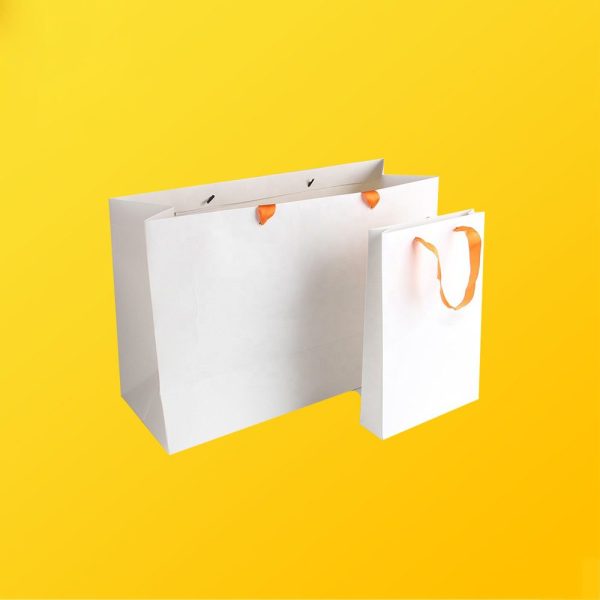 Custom Flat handle paper bags