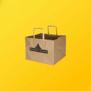 Custom Flat handle paper bags