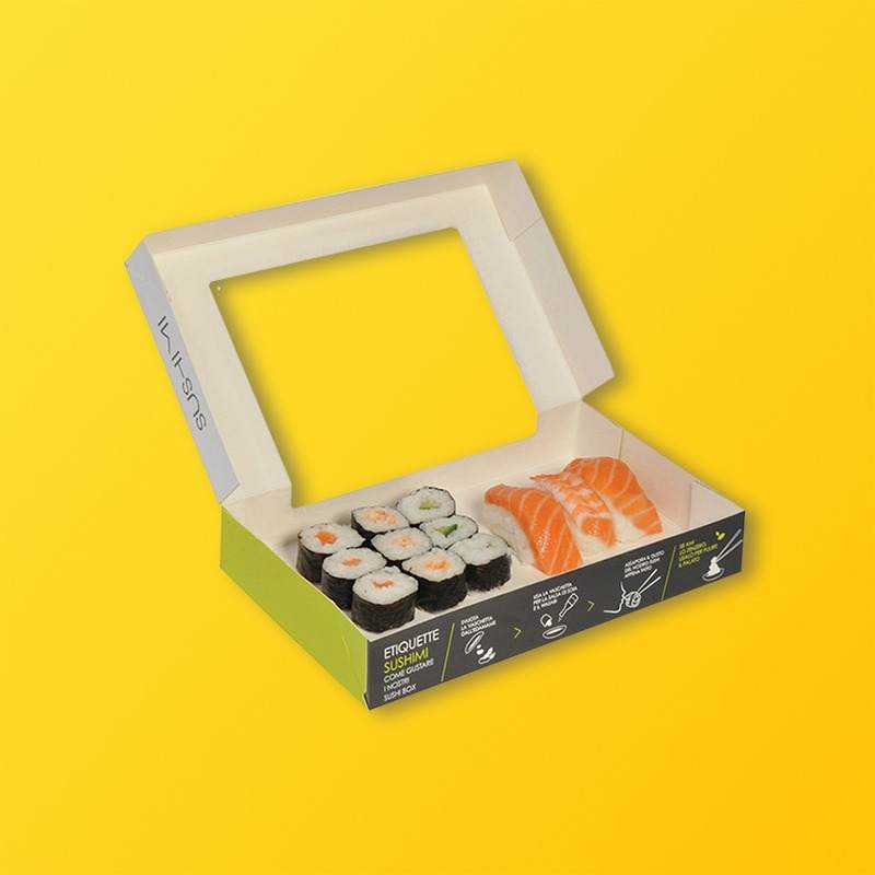 Custom Sushi Takeout Boxes