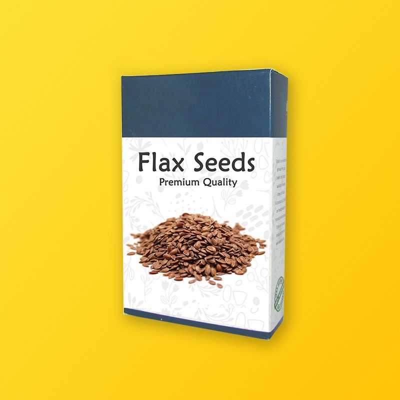 Flax Seeds Boxes