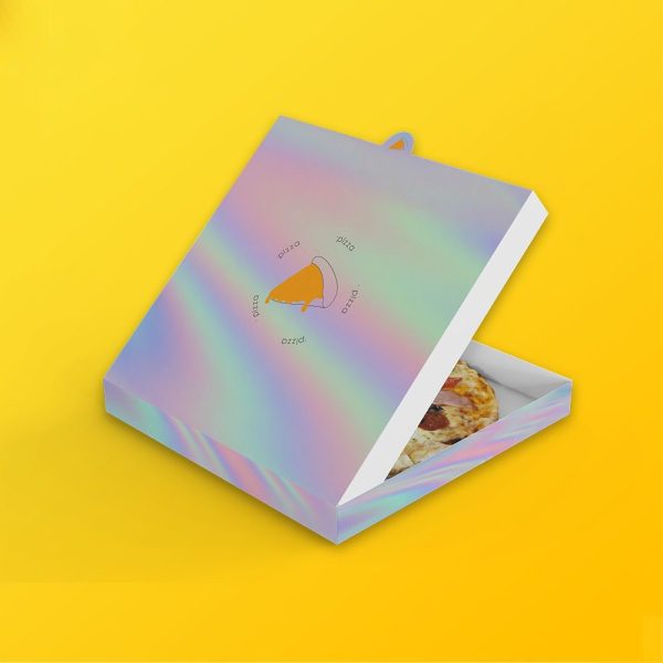 Custom Holographic Pizza Boxes