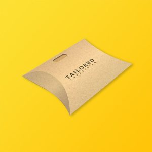 Custom Brown Kraft Pillow Boxes