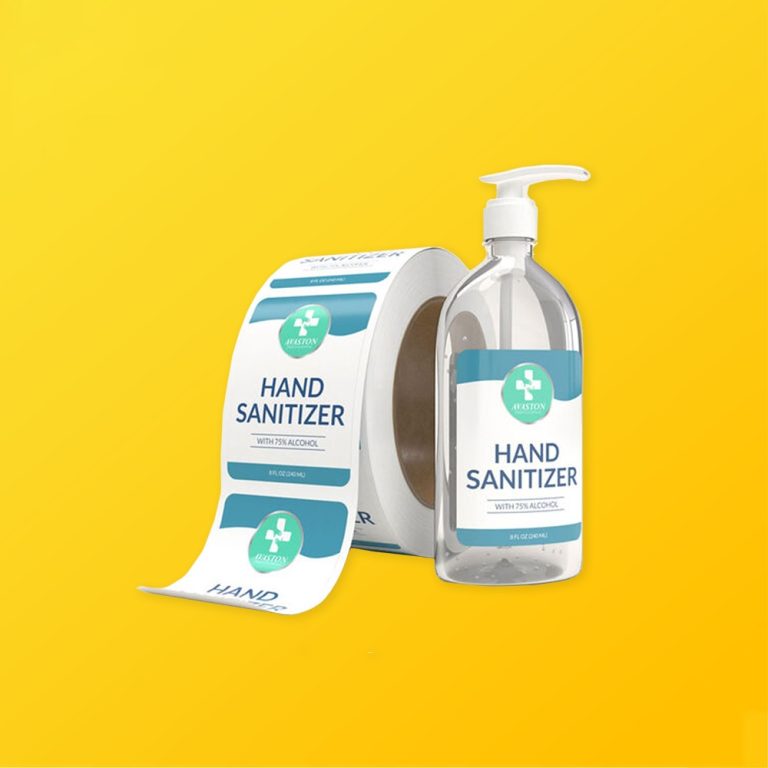 Custom Packaging Labels for Bottles | Silver Edge Packaging