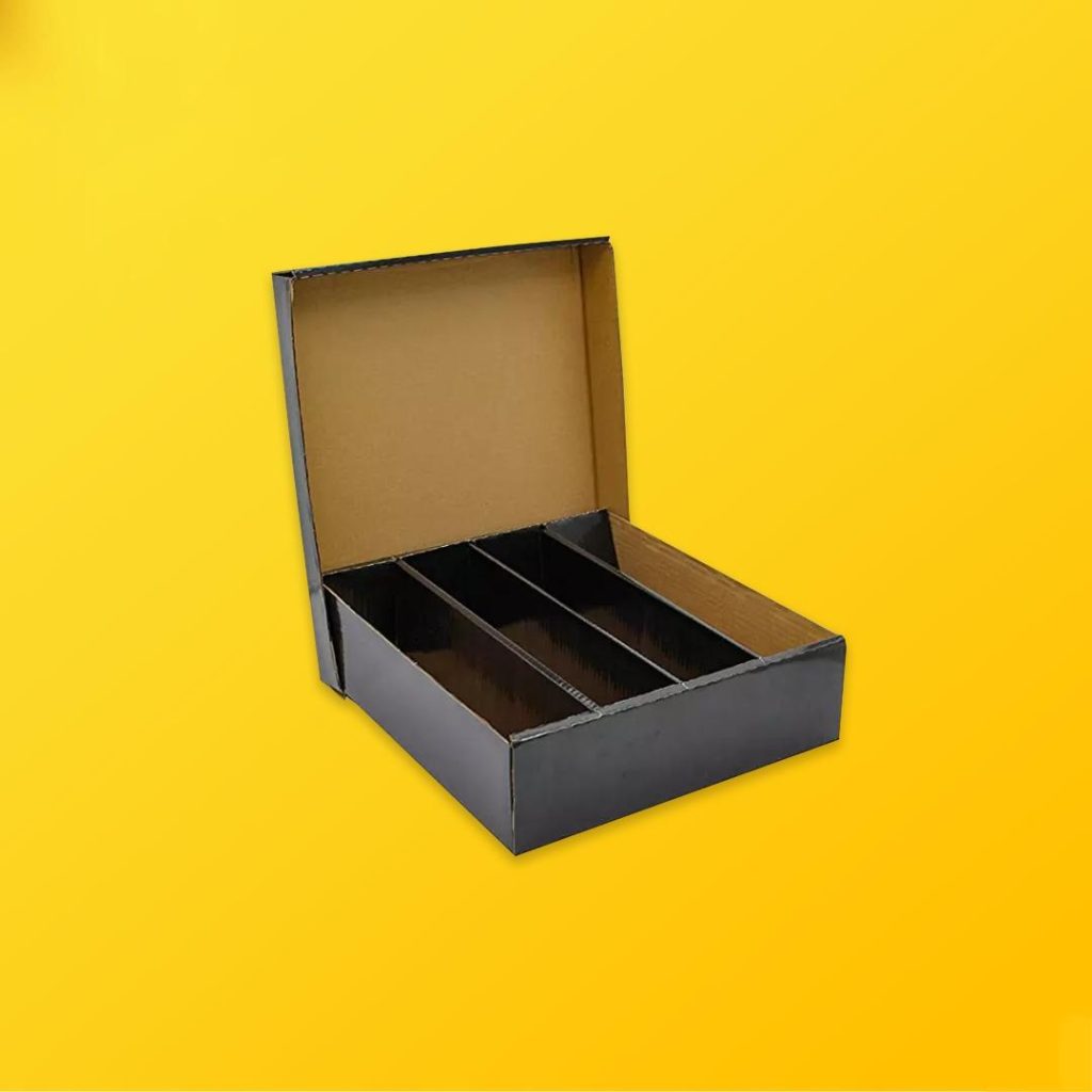Custom Business Card Storage Boxes Silver Edge Packaging