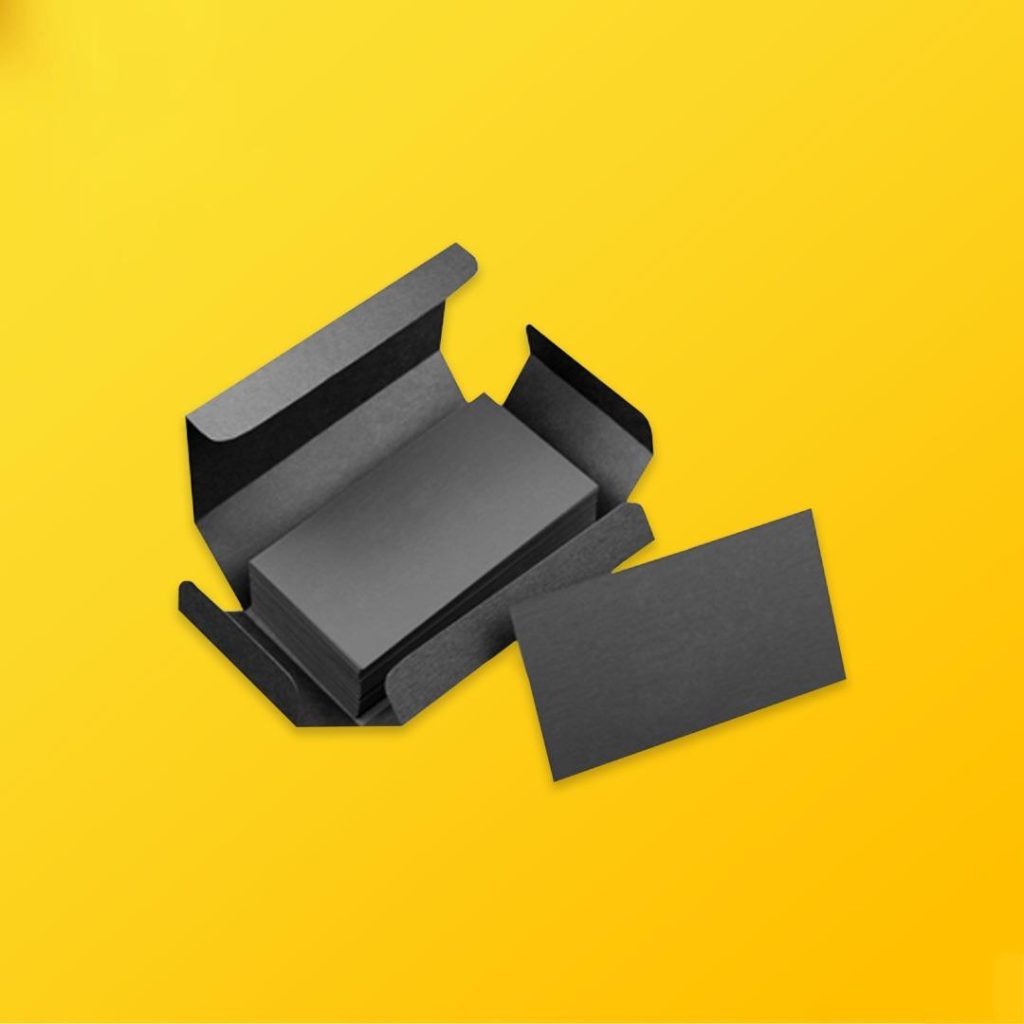 Custom Business Card Storage Boxes Silver Edge Packaging