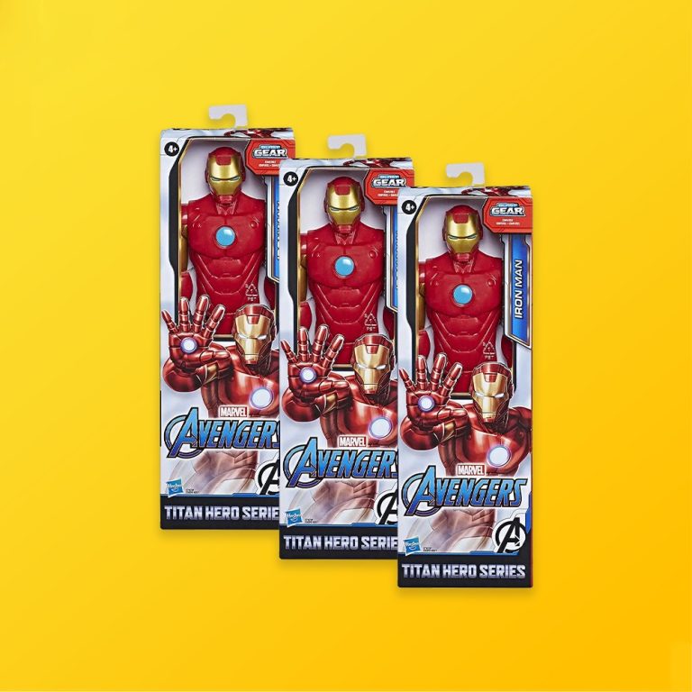 Custom Action Figure Packaging Silver Edge Packaging