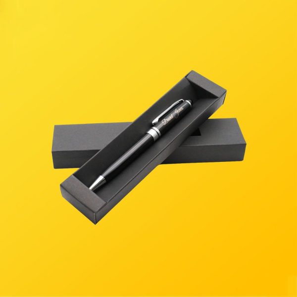 Custom Pen Boxes Silver Edge Packaging