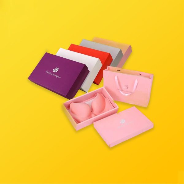 Custom Luxury Swimwear Packaging Silver Edge Packaging