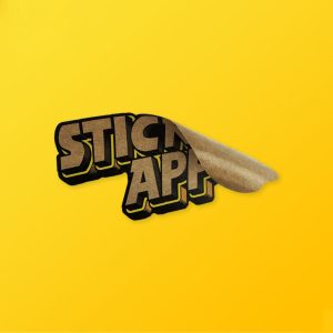 Custom Kraft Stickers