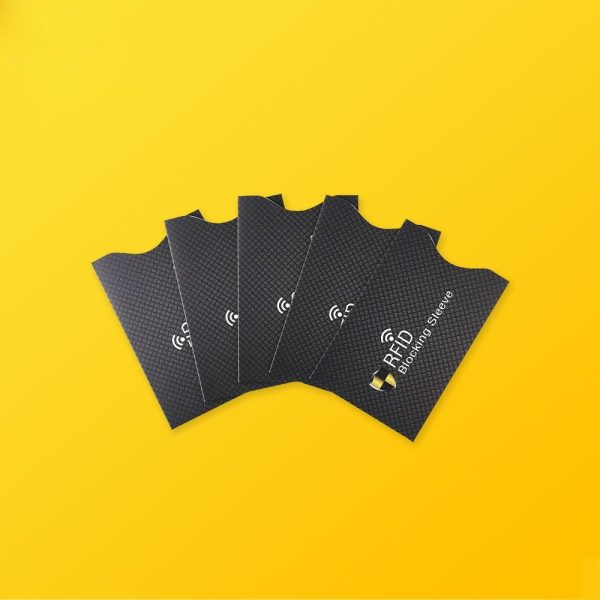 Custom Credit Card Sleeves Silver Edge Packaging