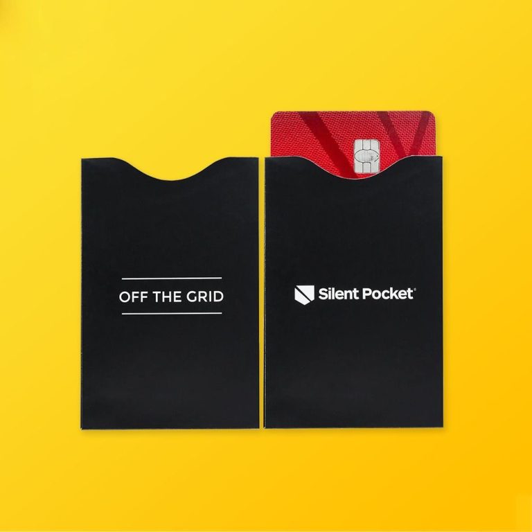Custom Credit Card Sleeves Silver Edge Packaging