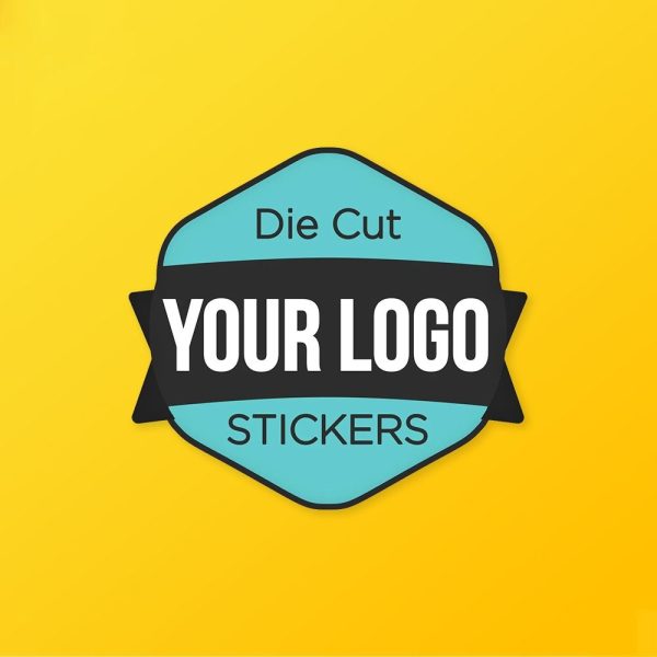 Custom Die Cut Stickers Silver Edge Packaging