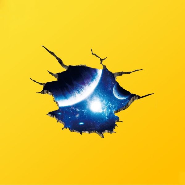 Custom Wall Stickers Silver Edge Packaging