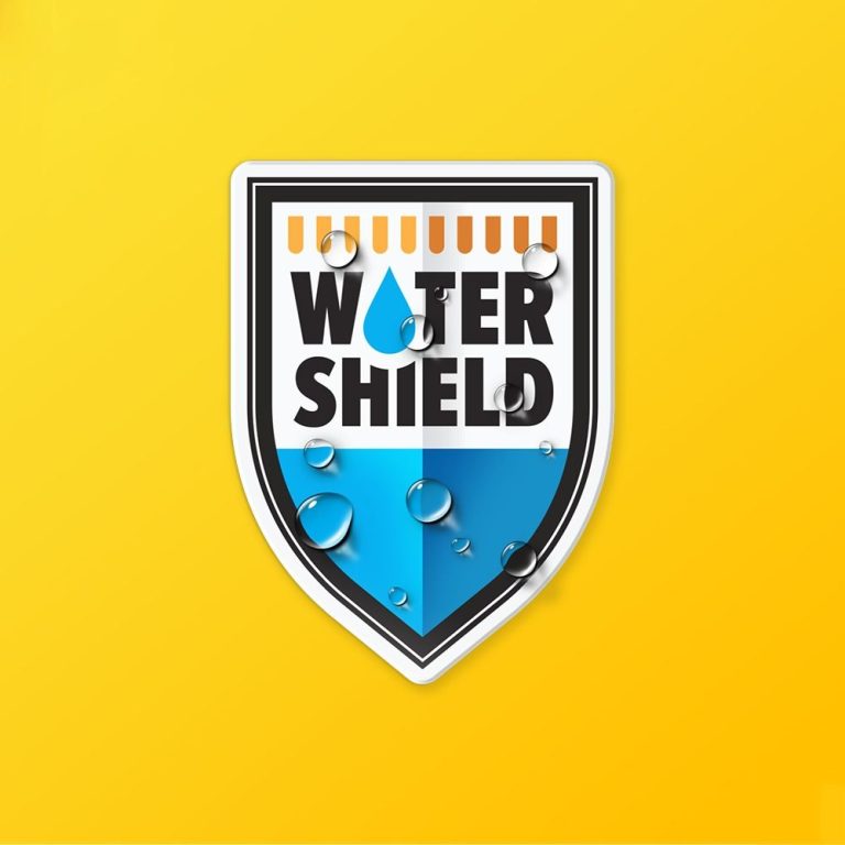 Custom Waterproof Stickers Silver Edge Packaging