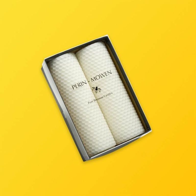 Pillar Candle Boxes Silver Edge Packaging