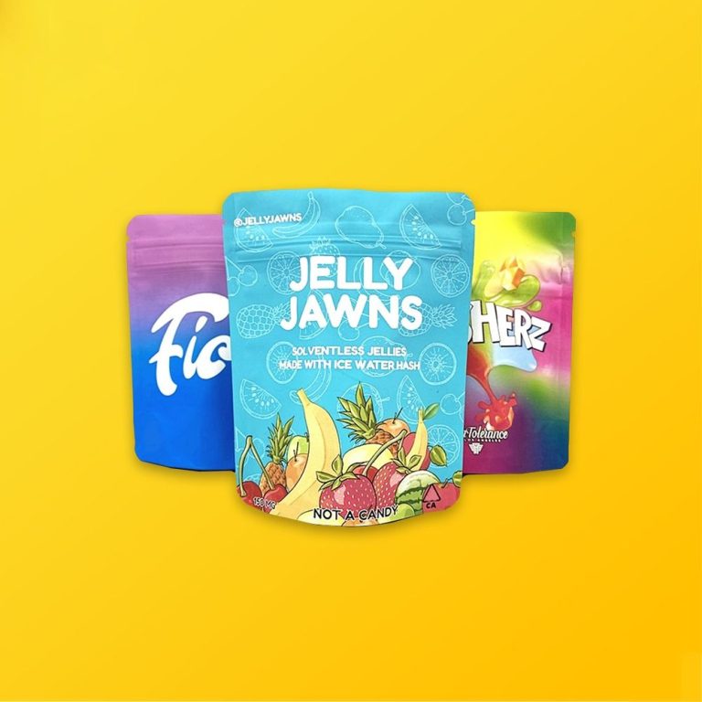 Custom Resealable Mylar Bags Silver Edge Packaging