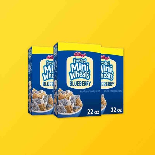 Mini Cereal Boxes Silver Edge Packaging