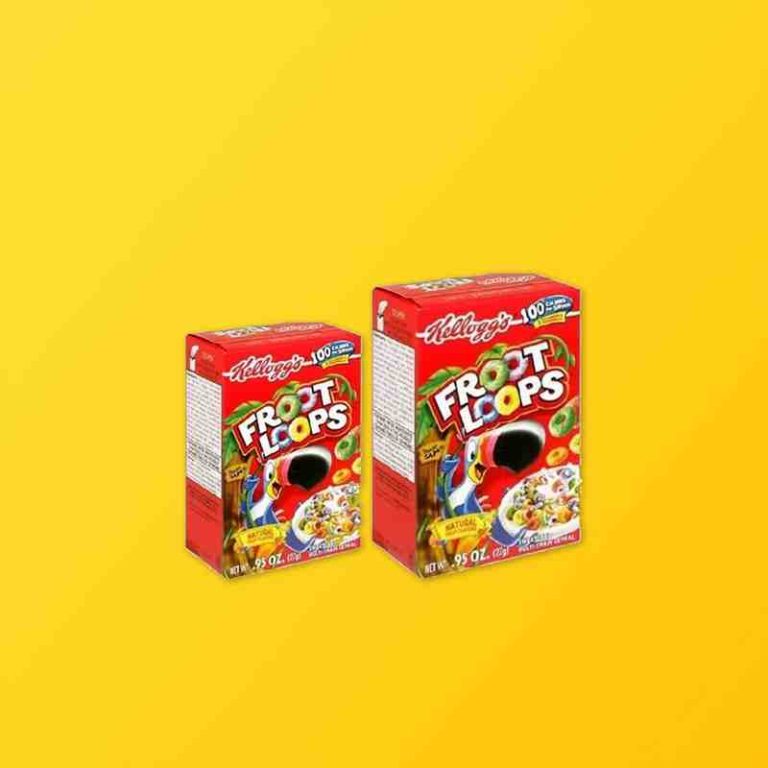 Mini Cereal Boxes Silver Edge Packaging