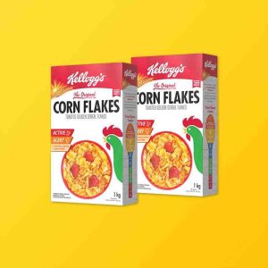 Corn Flakes Cereal Boxes